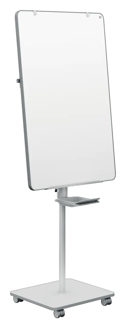 Nobo Move & Meet Mobile Magnetische Flipchart-Tafel 680x1040mm