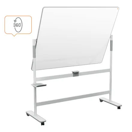 Nobo Move & Meet Whiteboard Mobil Stahl 1500x1200mm