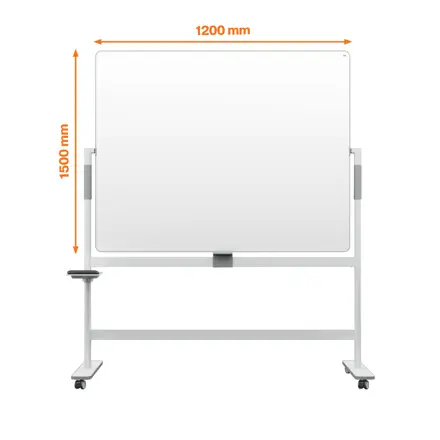 Nobo Move & Meet Whiteboard Mobil Stahl 1500x1200mm