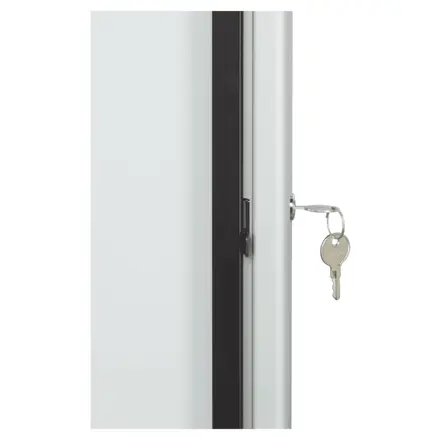 Nobo Schaukasten für den Innenbereich 9 x A4, magnetisch, Klapptür
