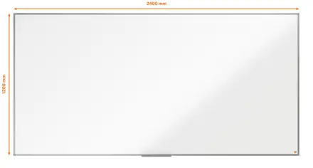 Nobo Essence emaljeret magnetisk whiteboard 240x120cm