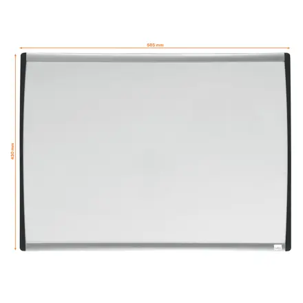 Nobo Whiteboard mit gewölbten Rahmen 58,5 x 43 cm
