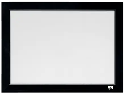 Nobo Whiteboard mit schwarzem Rahmen 58,5 x 43 cm