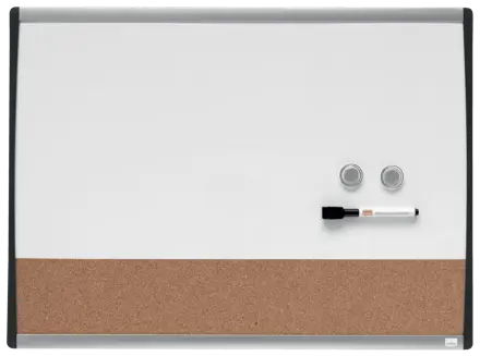 Kombi Whiteboard & Notiztafel 58,5 x 43 cm