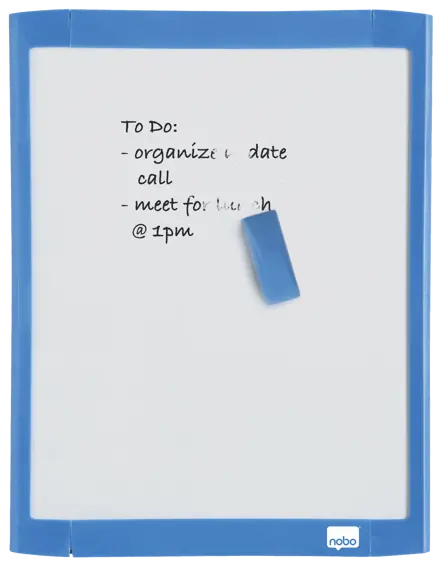 Nobo magnetisches Whiteboard 21,6 x 28 cm