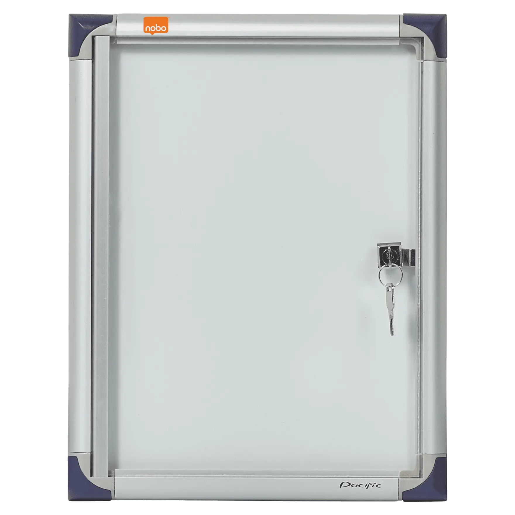 Bacheca Magnetica NOBO 4xA4 - Bianca, Ultra Piatta Con Serratura - Foto 4