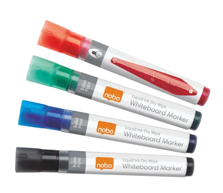 Nobo Liquid Ink Drywipe Mαρκαδόροι