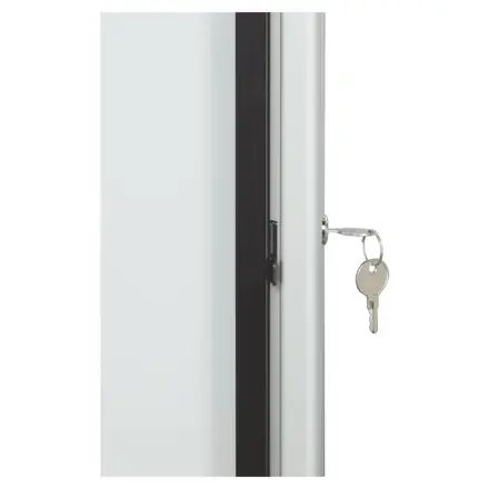 Inglasad tavla Nobo inomhus 8xA4 vit magnetisk