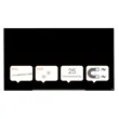 Tabla NOBO Impression Pro Widescreen 85", sticla, 190x100 cm, magnetica, include marker, tavita si magneti