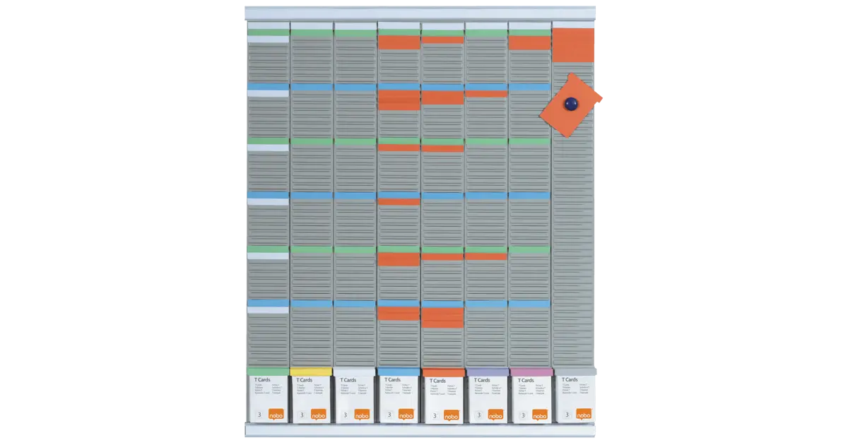 Nobo TCard Weekly Planning Kit NOBO