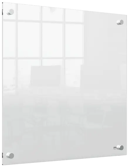 Nobo Transparent Acrylic Mini Whiteboard Wall Mounted 450x450mm