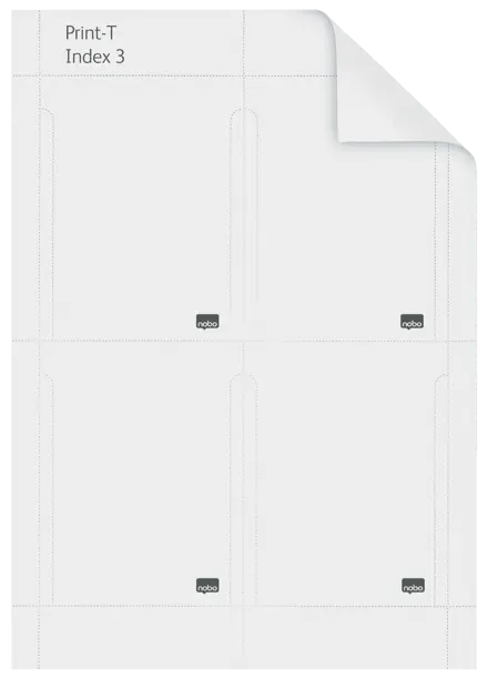 Nobo Printable T-Cards