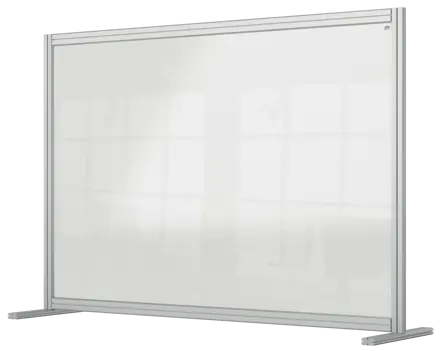 Nobo Premium Plus Schreibtisch-Trennwand aus Acryl 140x100cm