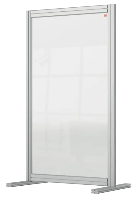 Nobo Premium Plus Schreibtisch-Trennwand aus Acryl 60x100cm