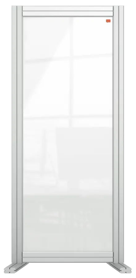 Nobo Premium Plus Schreibtisch-Trennwand aus Acryl 40x100cm