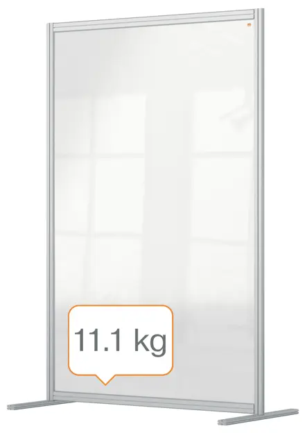 Nobo Premium Plus Stellwand aus Acryl 120x180cm