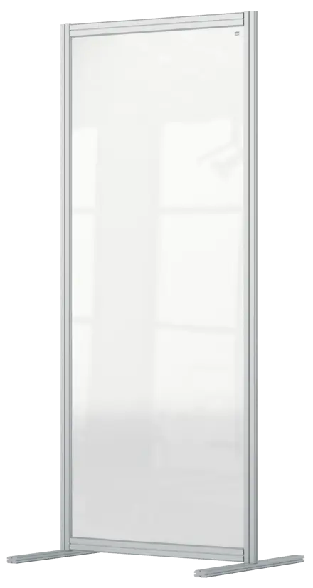 Nobo Premium Plus Stellwand aus Acryl 80x180cm