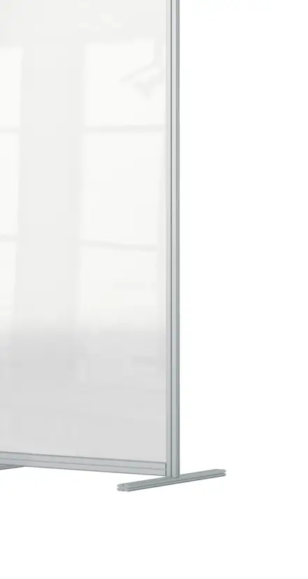 Nobo Premium Plus Stellwand aus Acryl 80x180cm