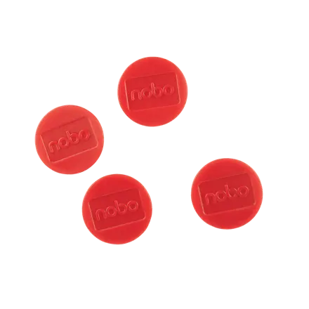 Nobo Magnete, 38 mm, 4 Stück, Blisterverpackung