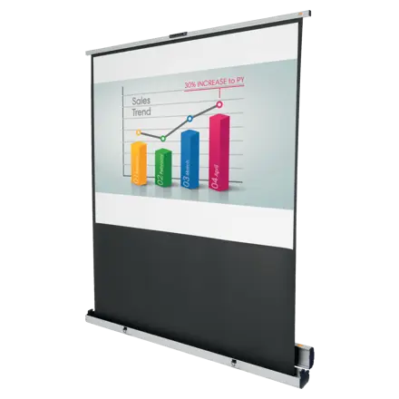 Портативный напольный проекционный экран Nobo, 1620 x 1220 мм