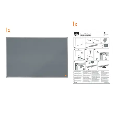 Nobo Essence Filz-Notiztafel 100 x 150 cm