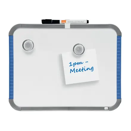 Магнитно-маркерная лаковая доска Nobo Slimline, 280x220 мм