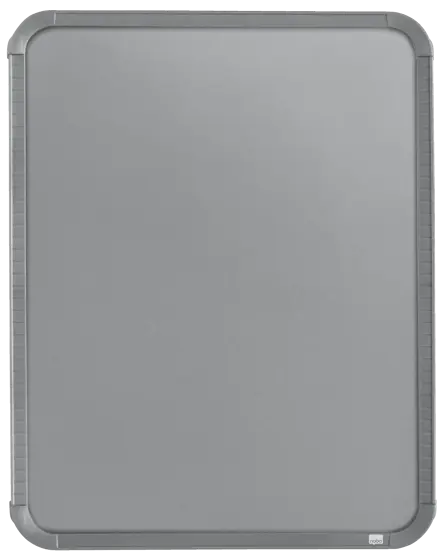 Nobo magnetisches Whiteboard, schmaler silberner Rahmen 28 x 36 cm