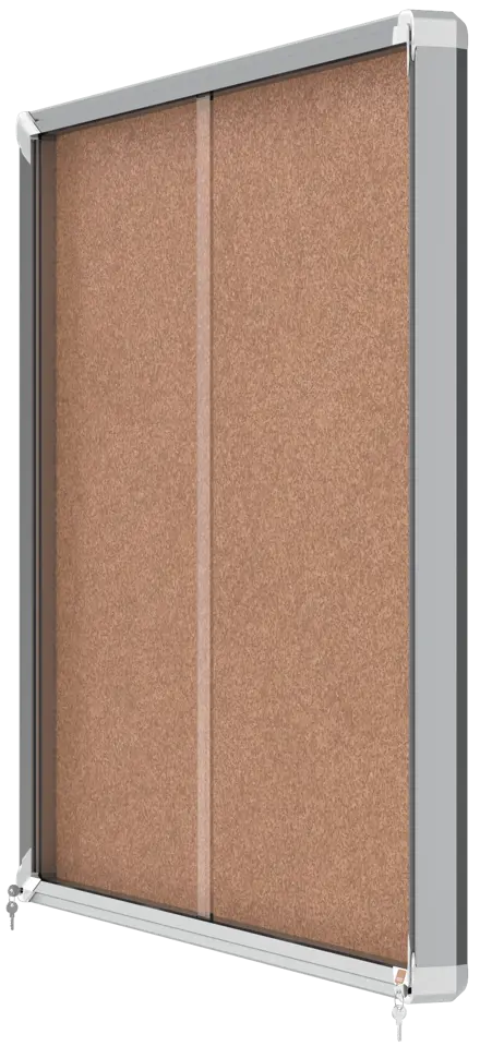 Vitrine d'affichage en liège Nobo Premium Plus 15xA4