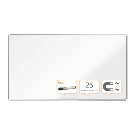 Tableau blanc émaillé Widescreen Nobo Premium Plus 1880x1060 mm