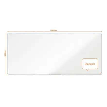 Nobo Premium Plus emaljeret magnetisk whiteboard 270x120cm