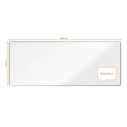 Tableau blanc émaillé Nobo Premium Plus 3000x1200 mm