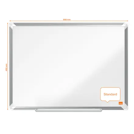 Nobo Premium Plus stål magnetisk whiteboard 60x45cm