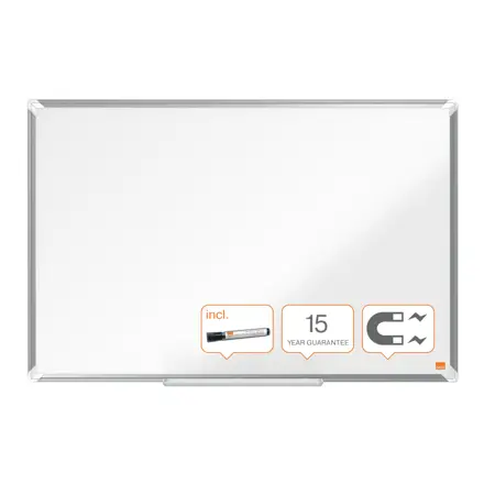Nobo Premium Plus stål magnetisk whiteboard 90x60cm