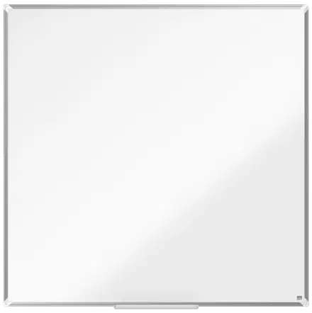 Tableau blanc en acier laqué Nobo Premium Plus 1200x1200 mm