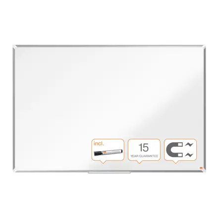 Tableau blanc en acier laqué Nobo Premium Plus 1500x1000 mm