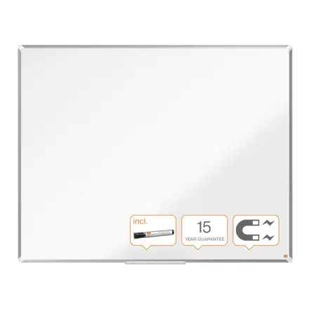 Tableau blanc en acier laqué Nobo Premium Plus 1500x1200 mm