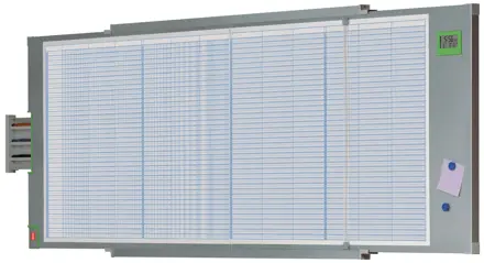 Nobo 12-Monate-Gantt-Planer Performance Plus 74 x 109 cm