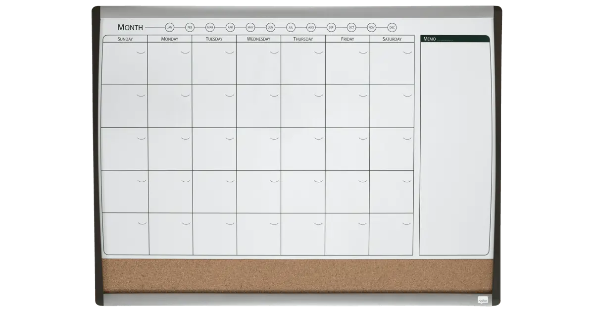 Pianificatore Mensile Magnetico Lavagna Magnetica Calendario Frigo - Set 4 Pezzi, Cancellabile, In Italiano To-do List Organizzazione - Foto 11