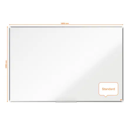Nobo Premium Plus Whiteboard Stahl 120 x 180 cm