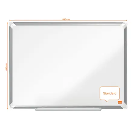 Nobo Premium Plus Whiteboard Melamin 45 x 60 cm