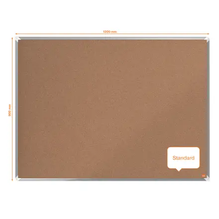 Nobo Premium Plus Kork-Notiztafel 9 x 120 cm