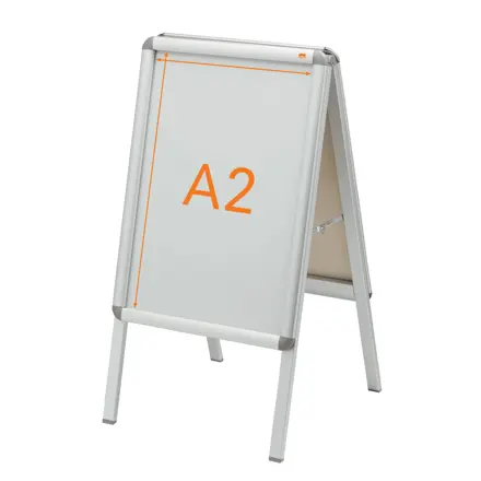 Nobo Premium Plus A2 A-skilt / gadeskilt med klikramme