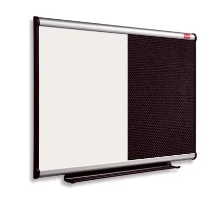 Nobo Prestige Combi Foam/Steel Noticeboard 1200x900mm