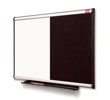 Nobo Prestige Combi Foam/Steel Noticeboard 1200x900mm