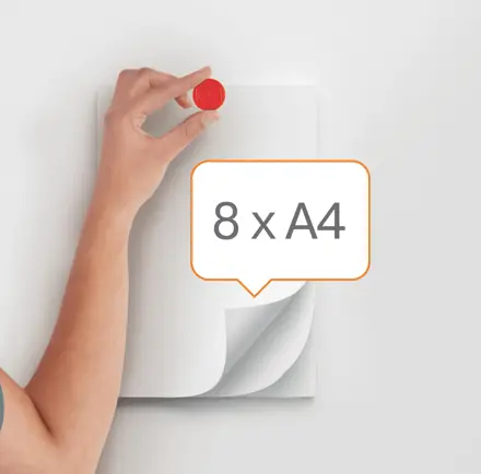 Nobo Magnete, 38 mm, 4 Stück, Blisterverpackung