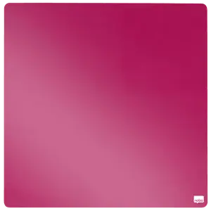 Mała tabliczka suchościeralna Nobo z powierzchnią magnetyczną, 360 x 360 mm