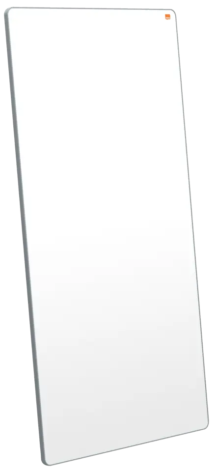 Nobo Move & Meet System Abnehmbares & tragbares Whiteboard 90 x 180 cm - grauer Rahmen