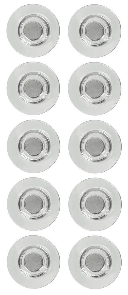 Aimants pour tableaux blancs Nobo Verre Extra Puissants 10 paquets de 32 mm