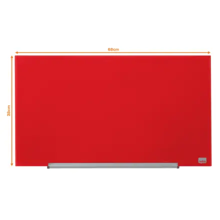 Tablă NOBO Diamond Widescreen 31" magnetică din sticlă, 680x380mm