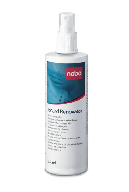 Whiteboard Cleaning Renovator Spray 250ML Nobo
